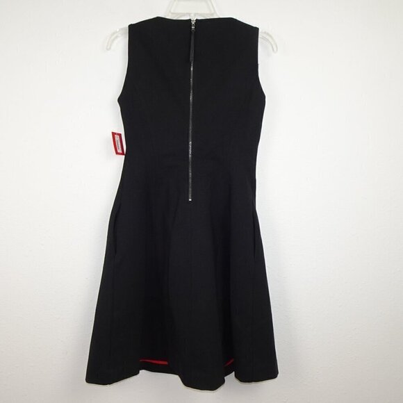 Spanx Perfect Fit & Flare Dress Women's Size S Black Stretch - Picture 6 of 11